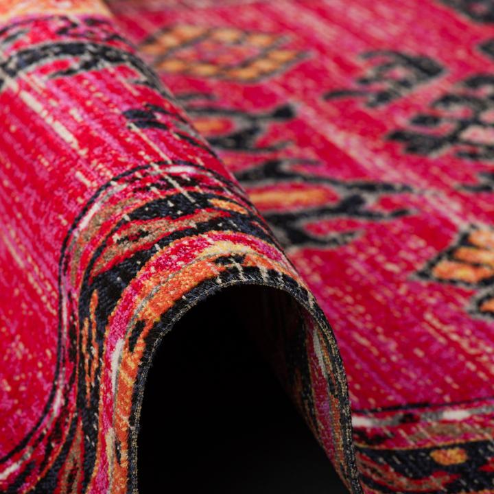 Immagine prodotto Pergamon Kurzflor Designer Teppich Modern Vintage Orient Muster (160 x 230 cm)