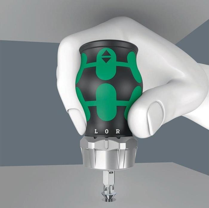 Actual product image Wera Kraftform Kompakt Stubby Magazin RA 4 (Phillips screwdriver, Inside square (Robertson), Slot)