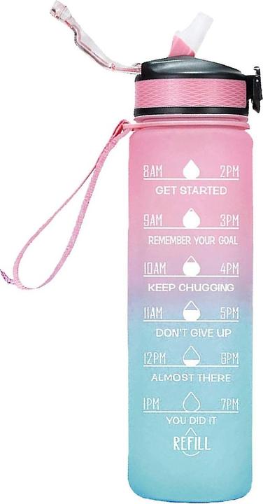 Image du produit ASMI Gourde anti-fuite avec design dégradé 1000 ml (1 l)