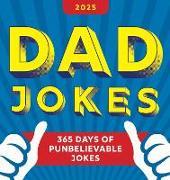 2025 Dad Jokes Boxed Calendar (No binding, English)