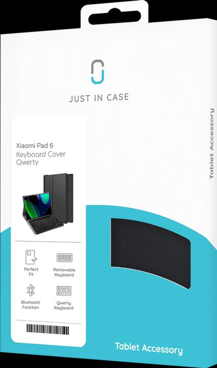 Produktbild Cazy Tastatur Hülle Kompatibel mit Xiaomi Pad 6 - Schutz Etui mit magnetisch Abnehmbarer Tastatur - (Eng. Int., Xiaomi Pad 6)