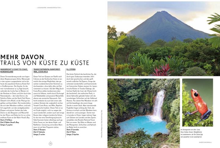 Actual product image Legendäre Wanderrouten (German, The Lonely Planet, 2020)