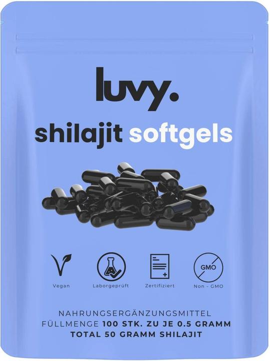 Actual product image Luvy Shilajit (100 Piece, Capsules, 50 g)