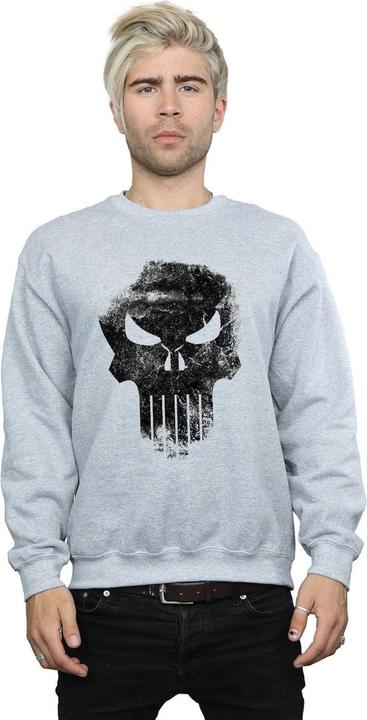 Image du produit - Sweat THE PUNISHER DISTRRESSED SKULL - Homme (XL)