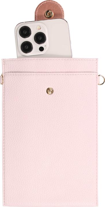 Image du produit PhoneLook Pochette à bandoulière universelle pour smartphone en cuir végétal avec lanière en cuir (végétal)
