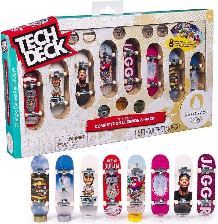 Actual product image Spin Master Tech Deck Olympic Pack 8-Pack