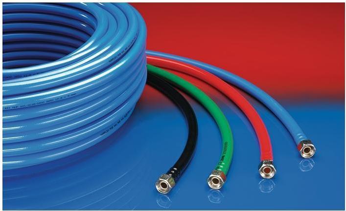 Norres Compressed air and pneumatic hose NORFLEX® PUR 441 ROBOTIC inner diam. 12.8 mm green outer diam.
