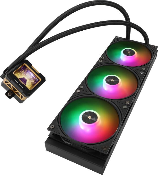 Image du produit Thermalright Frozen Warframe 360 Black ARGB - AIO, 360mm, LCD