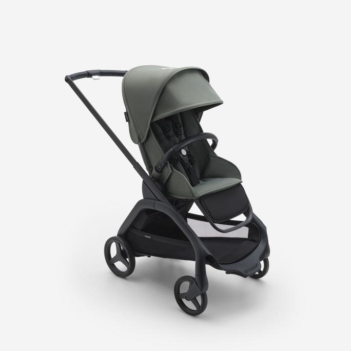 Bugaboo Dragonfly Kinderwagen, Gestell: Schwarz, Textil: Waldgrün
