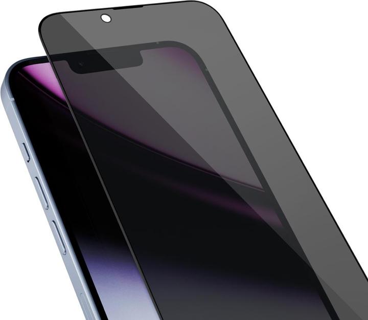Actual product image Epico Privacy Glass 3D (1 Piece, Apple iPhone 16e)