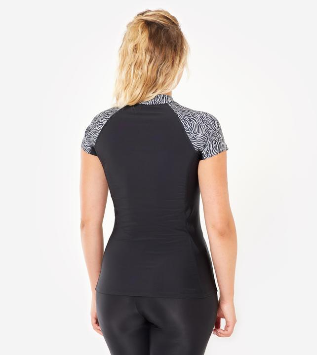 Produktbild Nabaiji Women’s aquagym and aquafitness short-sleeved top -- Rachel black (XL)