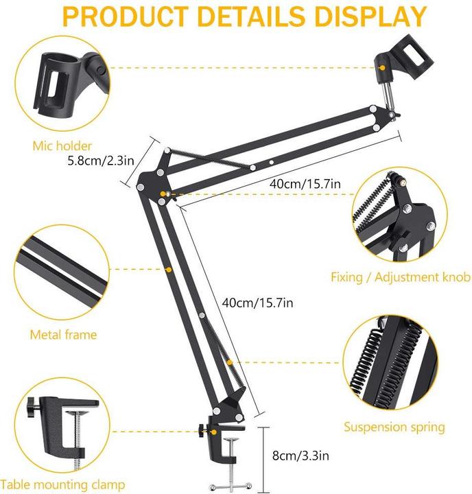 Immagine prodotto Maono B01 Mikrofonarm