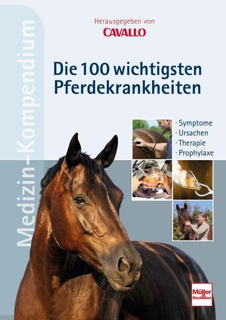Actual product image CAVALLO MEDIZIN-KOMPENDIUM - Die 100 wichtigsten Pferdekrankheiten (German, Müller Rüschlikon, 2023)