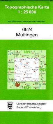 Energy Label Topographic maps BW.6624 Mulfingen