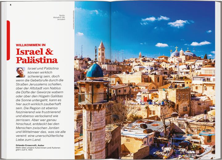 Produktbild Reiseführer Israel & Palästina (Deutsch, Jenny Walker, 2023)