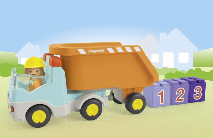 Actual product image Playmobil Dump truck (71685, Playmobil Junior)