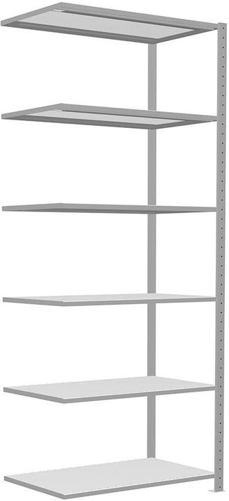 Stecksystem Anbauregal MULTIplus250 mit Kreuzstrebe