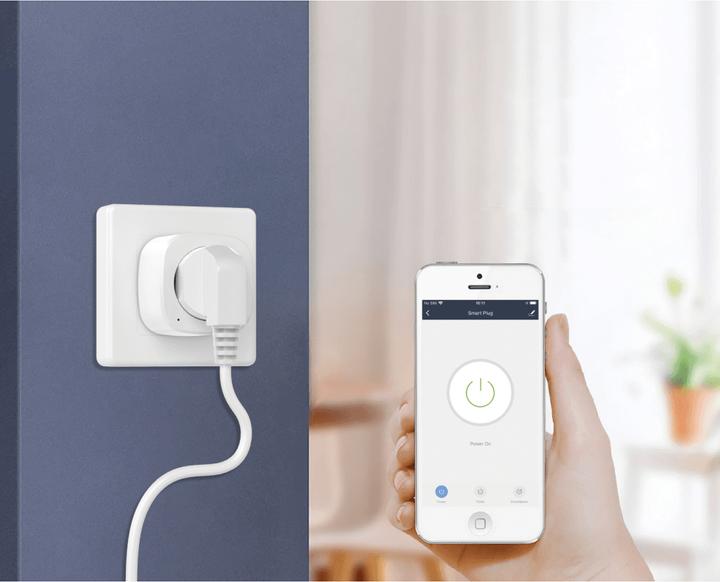 Actual product image Woox Smart socket wifi w. Timer function,Alexa,Google