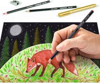 Immagine prodotto Staedtler & Set (Arancia, Magenta, Verde, Bianco, Red, Giallo, Azzurro, 12 x)