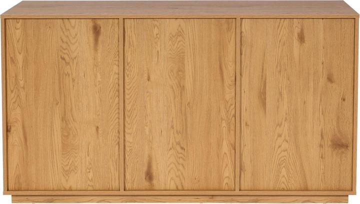 Produktbild Swisshandel24 Sideboard HWC-J78, Kommode Schrank Highboard Schublade, MDF Soft-Close 86x160x40cm Eiche-Optik (86 x 160 x 40 cm)