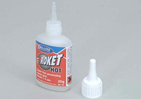 Produktbild Deluxe Materials Roket Hot CA 20g (35 g, 1 ml)