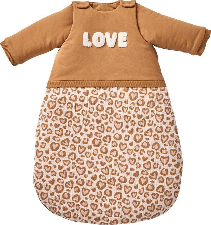 Actual product image Vertbaudet Baby Schlafsack mit abnehmbaren Ärmeln LOVELY LEO Oeko-Tex (104 cm)