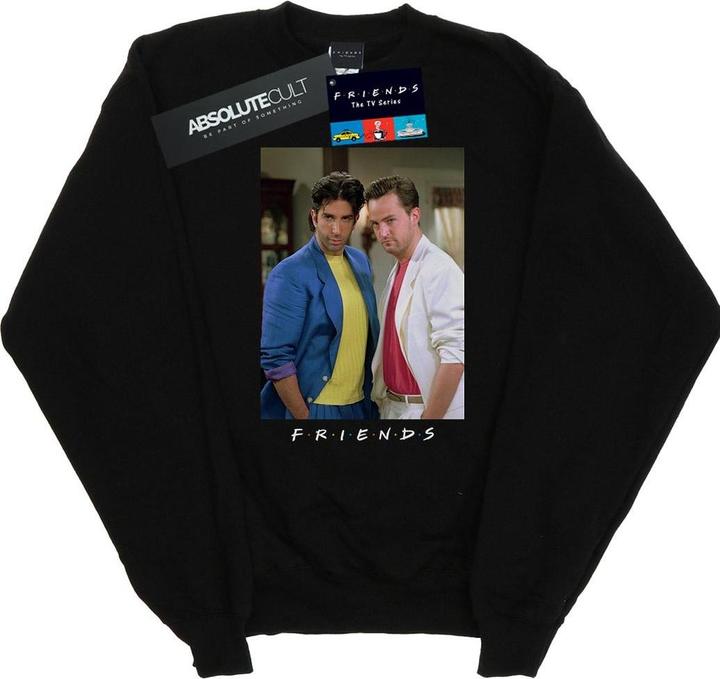 Friends Ross And Chandler College Sweatshirt (XL)