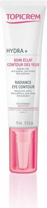 Image du produit Topicrem UH FACE HYDRA+ Contour des yeux éclat (15 ml, Jour + nuit)
