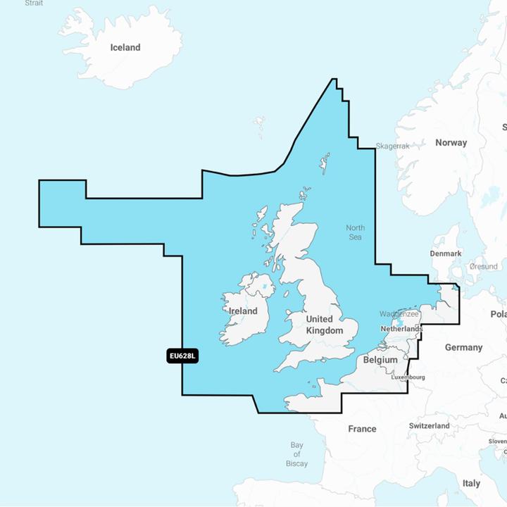 Produktbild Navionics Gold XL9: 28XG UK, Irland & Niederlande