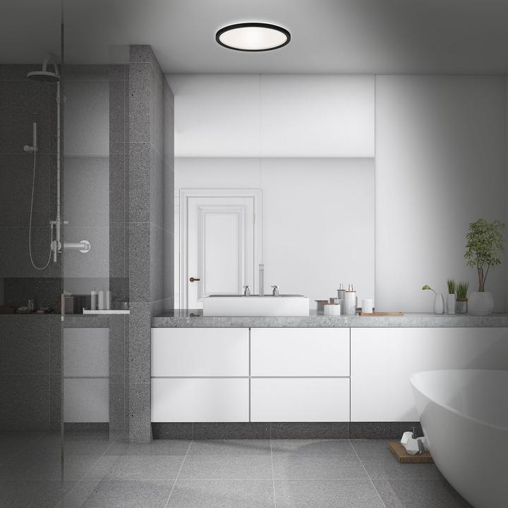 Produktbild Briloner LED Bad-Deckenleuchte, schwarz, LED/22W (2900 lm)