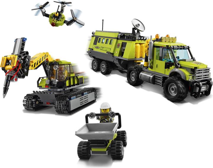 Immagine prodotto LEGO Stazione di ricerca sul vulcano della città (60124, LEGO City)