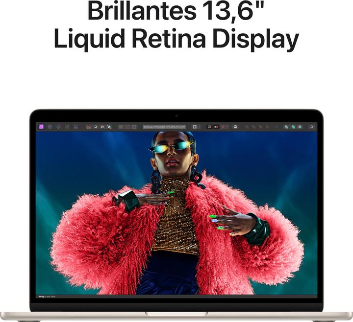 Actual product image Apple MacBook Air - 2024 (13.60", M3, 16 GB, 512 GB, DE)