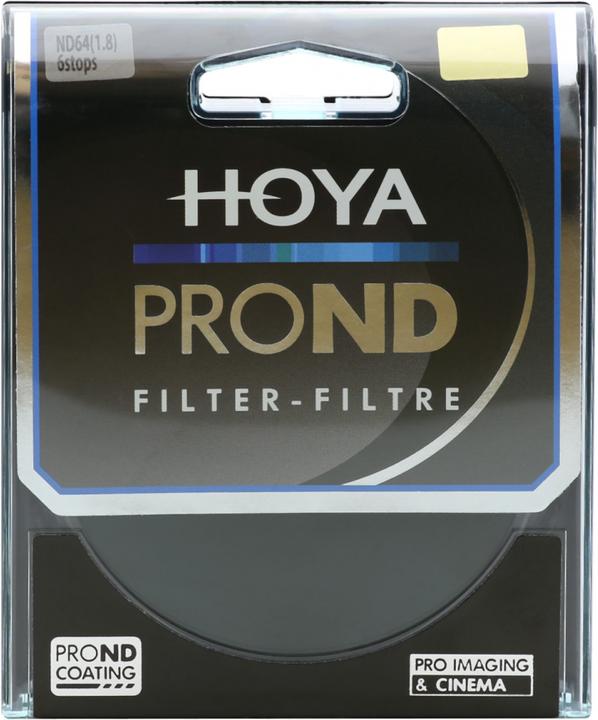 Image du produit Hoya Pro ND64 Filter (52 mm, Filtre gris neutre)