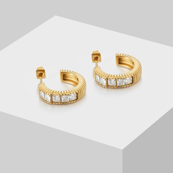 Produktbild Sensora Jewelry Brilliant Hoops Ohrringe (Edelstahl)