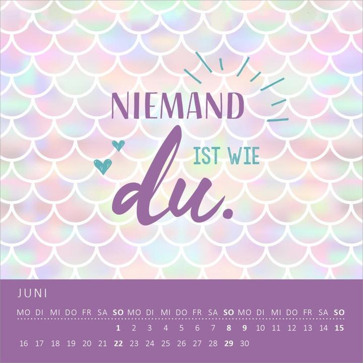 Produktbild Mini-Monatskalender Wie fantastisch bist du denn bitte? 2025 (11.5 x 11.5 cm, Harter Einband, Deutsch)