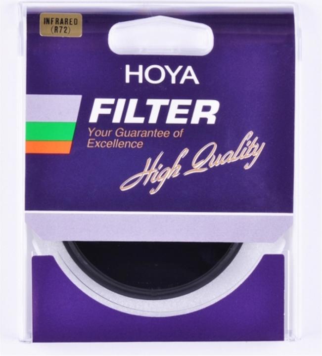 Actual product image Hoya R72 Infrarot Filter (77 mm, Infrared-passing filter)