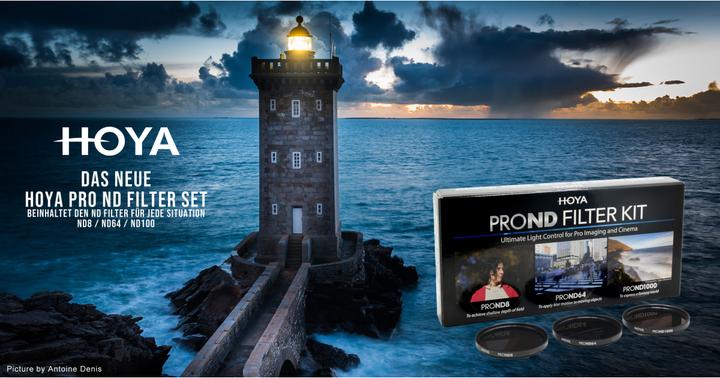 Produktbild Hoya PRO ND Filter Kit 8/64/1000 Filterset (77 mm, ND- / Graufilter)