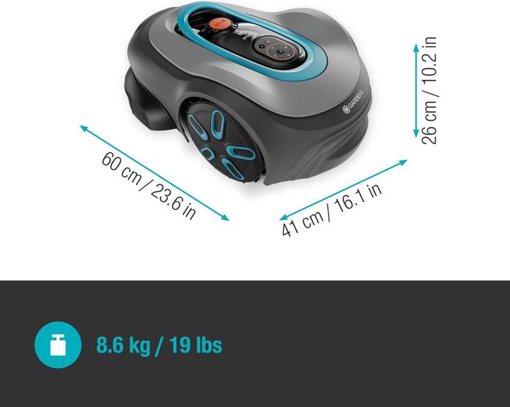 Actual product image Gardena Smart Sileno Pro 600 (600 m², Boundary wire)
