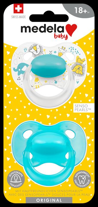 Image du produit Medela Baby Original Blau (2 x, à partir de 18 m.)
