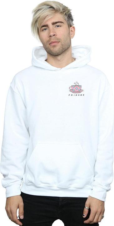 Produktbild Friends Coffee Cup Breast Print Kapuzenpullover (L)