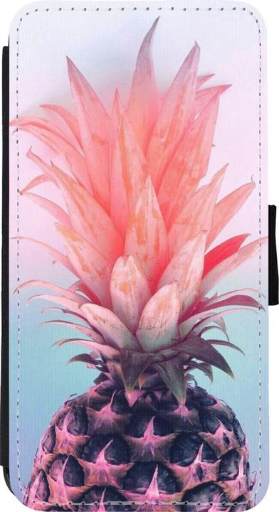 Image du produit PhoneLook Coque Wallet noir Purple Pink Pineapple (Apple iPhone 11 Pro Max)