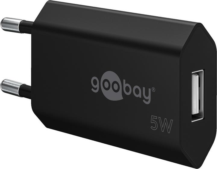 Produktbild Goobay USB-A Ladegerät Slim (5 W)