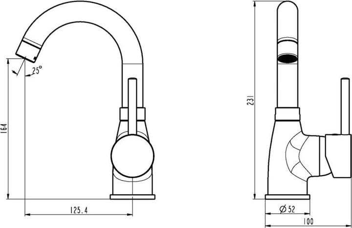 Actual product image Eisl FUTURA Waschtischarmatur