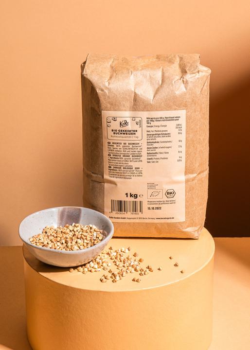 Actual product image KoRo Organic sprouted buckwheat (1000 g)