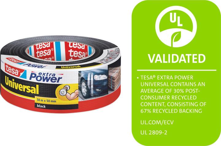Produktbild tesa EXTRA POWER UNIVERSAL Gewebeband, gewebeverstärktes Ductape (50 mm)