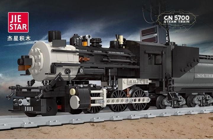 Actual product image Jie Star The CN5700 Steam Train