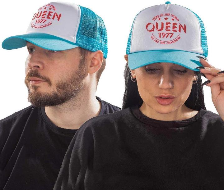 Immagine prodotto Queen Cappello da baseball Champions 77 con inserto in rete (Taglia unica)