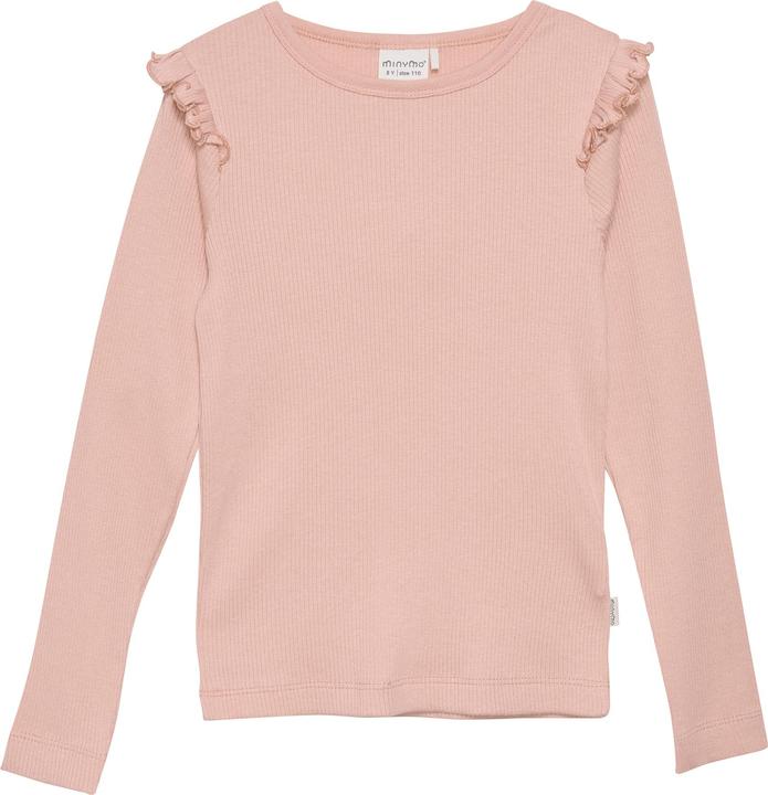 Minymo MIT-Shirt LS Rib - Girl - 6174