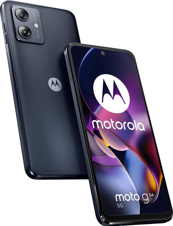 Motorola Moto G54 (256 GB, Midnight Blue, 6.50", SIM + eSIM, 50 Mpx, 5G)