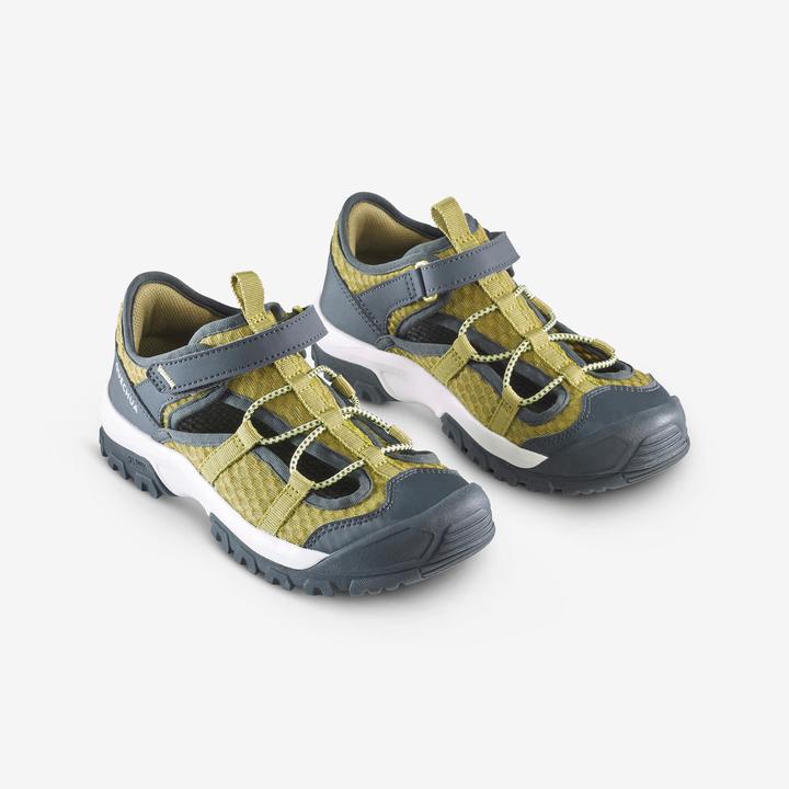 Actual product image Quechua Wanderschuhe Kinder atmungsaktiv Wandern - MH900 khaki (33)
